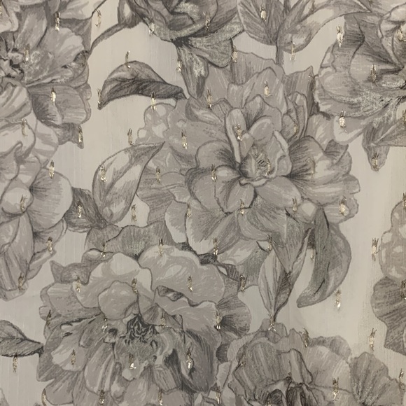 WHBM Sz.10 floral great/white printed blouse - Picture 7 of 14